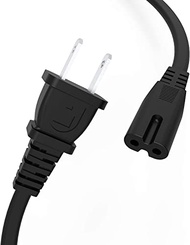 2 Prong Charger Cord Fit for JBL PartyBox 300 310 100 200 1000 On-The-Go Bluetooth Speaker System Po