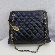 Chanel vintage black color bag