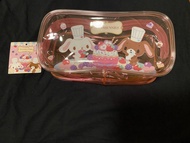 Sanrio sugarbunnies sugar bunnies 收納袋 化妝袋 筆袋 透明袋 