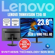 LENOVO THINKVISION T24I-10 MONITOR SCREEN 24" LED REFURBISHED COMPUTER PC REFURNISH MONITOR MURAH BU