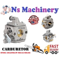 Carburetor Chainsaw STIHL MS170 MS180 Karburetor chain saw Ms170 Ms180