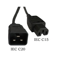 Iec C20 to C15 3M Power Output Cord Cable