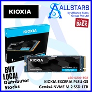 (ALLSTARS) KIOXIA EXCERIA Plus G3 1TB or 2TB Gen4x4 NVME M.2 SSD (LSD10Z001TG8) (Warranty 5years)