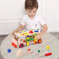 Disassembly Screw Tool Cart Children's Toys Beech Wood Quality Is First Two Years Old 2 Years Old 3 