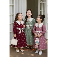 Latest Children's Gamis 2026 Gamis for 15 Years Old Children's Dresses for Eid al-Fitr Hijab Set Mus