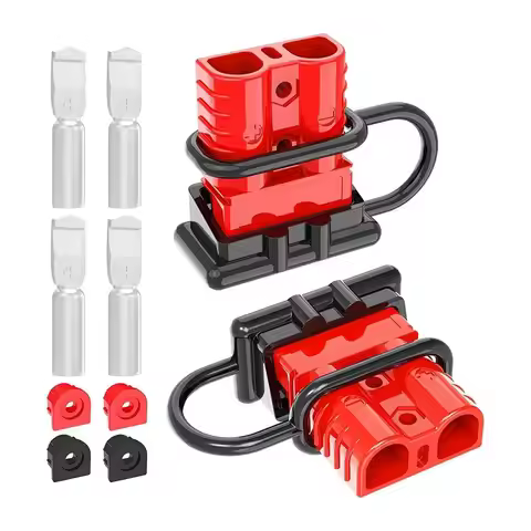 N96R For Anderson Connector,120A 2-6 Gauge Battery Quick Connect 12V-36V For Anderson Plug Battery C