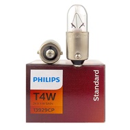 Philips | 10pcs Philips Truck 24V T4W 4W BA9s Standard Interior Lamp Original Position Bulbs License