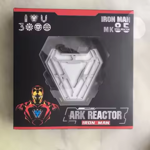 In Stock Iron Man Arc Reactor Chest Light Mk50 Model Can Shine Trendy Boys Cosplay Super Hero Prop B