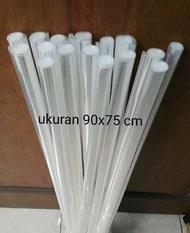 (10pc) Plastik parcel lembaran plastik opp lembaran plastik mika lembaran plastik kaca