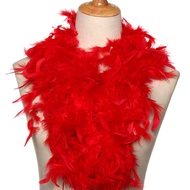 2M Feather Boa Strip Fluffy Craft Costume Fancy Dress Wedding Party Decoration Apparel Sewing & Fabr
