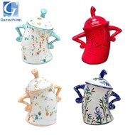 Gazechimp Attitude Canister Hands on Hips Tea Pot for Living Room Kitchen Countertop