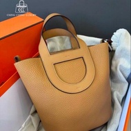 🌈Hermes🧡In the loop 18🧡4B餅乾色銀扣🧡Stamp B🌟全新閑置🌟有盒🧡picotin🌟intheloop18🌟picotin18🌟intheloop🌟愛馬仕🌟