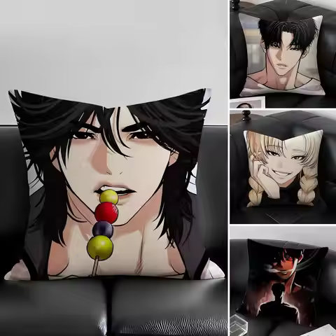 L-Lookism-S Cushion Cover Natural Linen Pillowcase Set, All-in-One Decor for Sofa, Bedroom & Chair