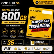 ONEXOX Prepaid Simcard 5G Xox Sim Card | Self Register | Sim Only