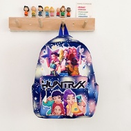 Ready Stock Kids Girl KPOP Hunters School Bag Backpack Rumi Golden Huntrix Preshool Kindergarten Sch