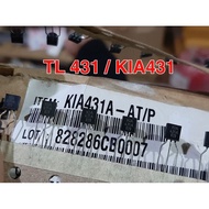 10PCS IC KIA431 - TL431 - SL431 Original To-92