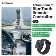 FAVORITEGOODS Bluetooth Remote Control, 50M With Wrist Strap Camera Wireless  Controller, Waterproof