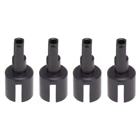 4 pcs Steel Gearbox Joint Cup Diff Cup for Tamiya TT01 TT02 TT01D TT01E DF-02 M05 M06 1/10 RC Car Up