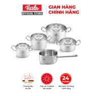 Bộ nồi Fissler Original Profi Collection 5 món nắp kính có quánh