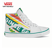 VANS SK8-Hi - (Vans Market) true white/blazing yellow รองเท้า ผ้าใบ VANS ชาย หญิง