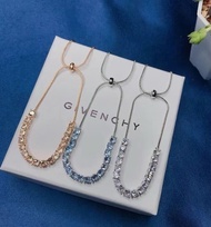 紀梵希單排鑽水晶手鍊 高級感輕奢風 香港順豐包郵