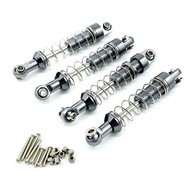 for MN D90 MN-90 MN99S WPL C14 C24 C34 RC Car 4Pcs Metal Shock Absorber Damper Upgrade Parts Accesso