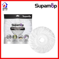 SupaMop MH-01 Microfiber Mop Head Refill - Oil Resistant Mop Head Suitable for Model S220 (Blue) SH350 (Yellow) SH350-8 (Purple) M500 (White) and Premium (Black)