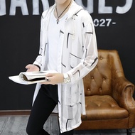 elgini windbreaker windbreaker jacket Trendy Cloak Summer Hooded Mesh Hollow Sunscreen Clothing