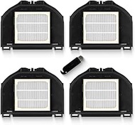 GuoYiAMA Filter Replacement 4-Pack for Shark Matrix & Matrix Plus Robot Vacuum, Compatible with Shar