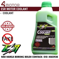 100% ORri ESR COOLANT HIGH PERFORMANCE COOLANT Premix 1L For All Motorcycle YAMAHA HONDA SUZUKI MODE