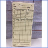 ∏ △ Time card / DTR for employee