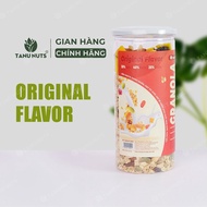 Granola siêu hạt TANU NUTS 35% yến mạch ngũ cốc granola mix hạt dinh dưỡng giúp ăn kiêng giảm cân.
