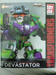Transfomer 變形金剛 Decepticon Devastator MN08 建造派 破壞者 大力士 Kidslogic