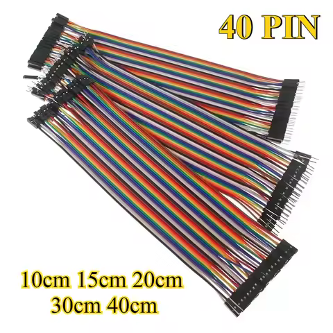 2.54mm 40PIN 10 15 20 30 40CM Dupont Line Male to Male Female to Male Female to Female Jumper Dupont