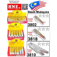 (24pcs)Three 3 Star Stainless Steel Nail Clippers /Sepit Kuku Sedang /Nail Clipper Medium/three star