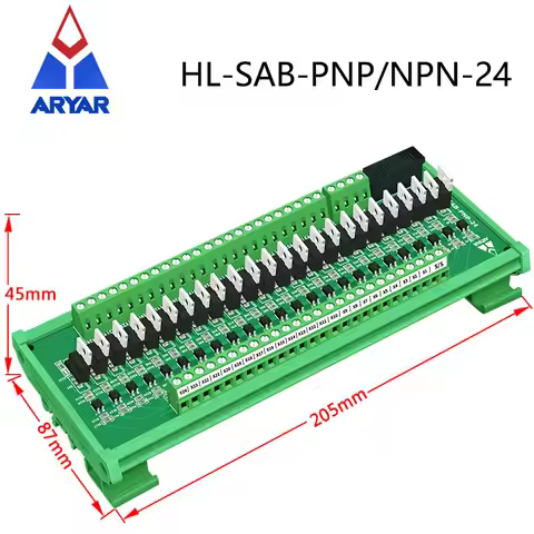 Single Chip Microcomputer PLC Signal Amplifier Board Input and Output NPN/PNP Input Photocoupler Iso