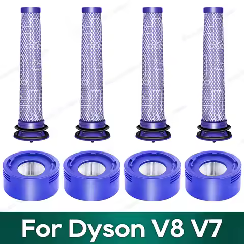 Compatible for Dyson V7 V8 Accessories, Dyson DC58 DC59 DC61 DC62 Filter