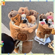 Capybara plush doll bouquet Cute Capybara doll toy Birthday gift bouquet Valentine gift bouquet