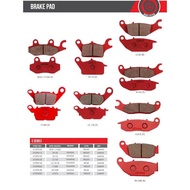 RCB Brake DISC Pad Y15ZR LC135 Y125Z RS150 WAVE 110 125 W125 EGO S BELANG FRONT REAR 100% Original R