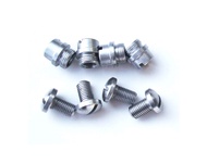 8 Pcs 1911 Grip Screws Bushings, M1911 Clones 1911A1 Fits These and Other Standard 1911 .45 .38 Indu