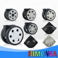 【Luggage wheel】Rimswa Black Wheel RIMOWA Repair Accessories Luggage Replacement Caster Trolley Case Red Universal Wheel
