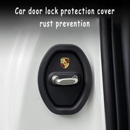 Porsche Car Door Lock Protection Pad Thickened Door Buffer Pad Collision Protection Cover For Porsch