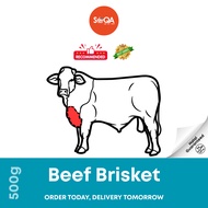 [Klang Valley only] Beef Brisket 500g (Halal)