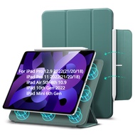 Magnetic Smart Case for iPad 10th Gen Air 5th 4th 10.9 inch Pro 12.9 11 2022 2021 2020 2018 Mini 6th Gen with Auto Sleep Wake Up Stand Casing Cover