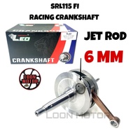 SRL115 FI RACING CRANKSHAFT JET ROD 6MM - LEO THAILAND