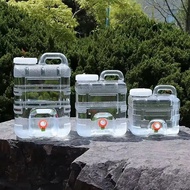 5/15/25l Outdoor Camping Large Capacity Water Storage Bucket Portable Bucket With Faucet Water Conta