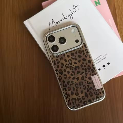 Luxur Personality Black Leopard Simple Phone Case For Samsung Galaxy S23 S24 S25 S26 PLUS ULTRA FE E