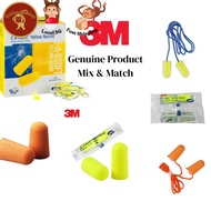 3M 1100 Noise Cancelling Foam Ear Plugs For Sleep, Study, Travel, Industrial