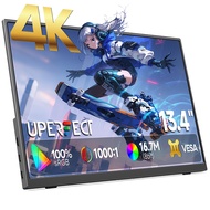 UPERFECT  【ส่งจากไทย】 4K  Portable Monitor  13.4" Second Screen 3840*2160  Extra Display Built-in St