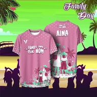 [Free Custom Jersey] NEW DESIGN Family Vacation Jersey Baju Lelaki Sublimation Adult And Children's 